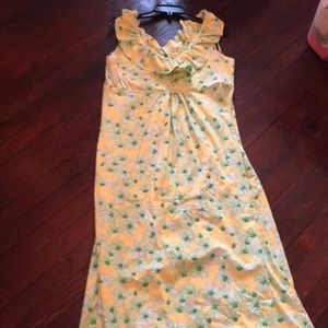 Lilly Pulitzer ruffle maxi